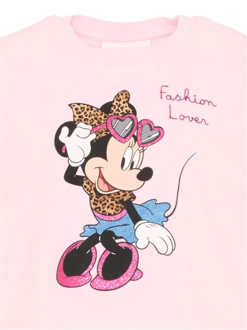 T-shirt MC2 Saint Barth Elly da bambina rosa con stampa Minnie Fashion Lover MC2 SAINT BARTH Kids | ELLY00301L